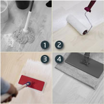 Verarbeitung und Anwendung WoCa Holzbodenoel Mit Holzbodenoel lassen sich Holzboeden effektiv grundbehandeln.