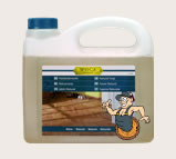 cleaning of wood surfaces