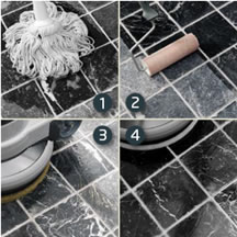 Verarbeitung und Anwendung WoCa Stone Oil Stone Oil is ideal for the maintaining of Stone floors.